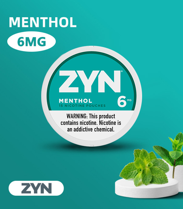 ZYN MENTHOL 6mg